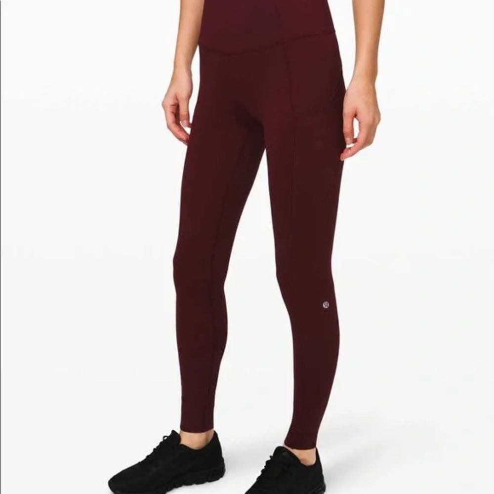 Lululemon fast and free leggings size 8 25”
